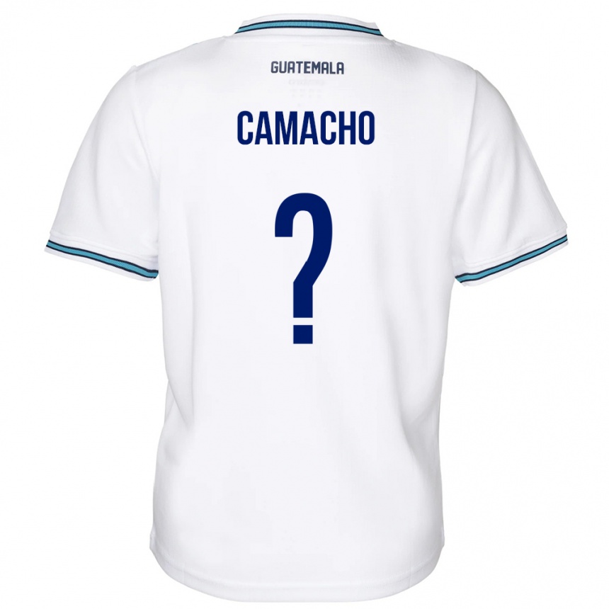 Mann Fotball Guatemala Samuel Camacho #0 Hvit Hjemmetrøye Drakt Trøye 24-26 Skjorter